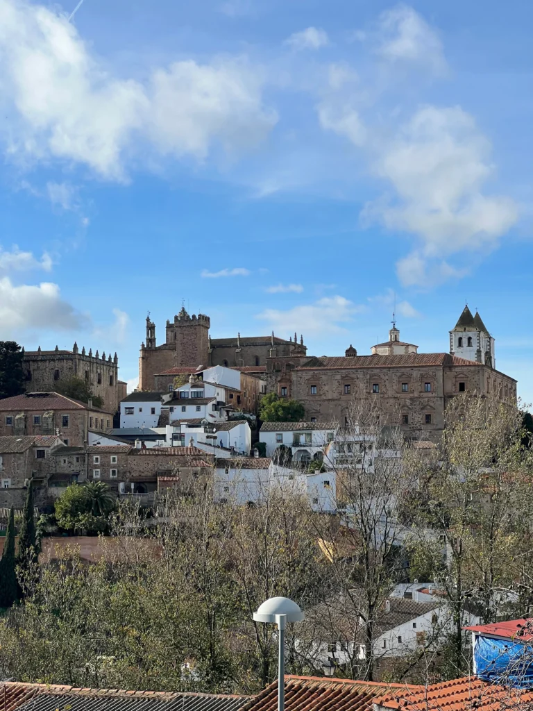Vista panorámica de Cáceres en Free Tour Cáceres